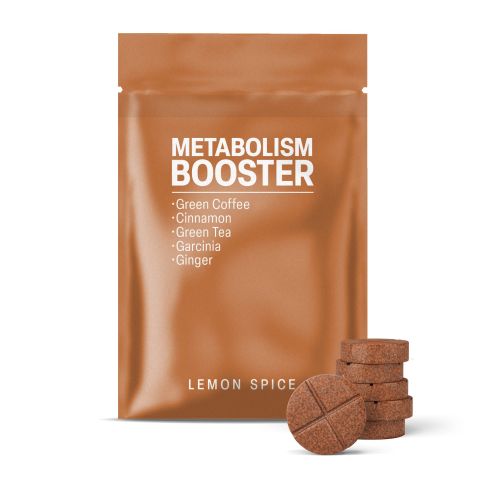 500mg - Metabolism Booster - Lemon Spice - Mood Tablets - Thumbnail 2