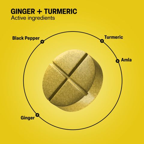 500mg Ginger + Turmeric - Spiced Orange - Thumbnail 5