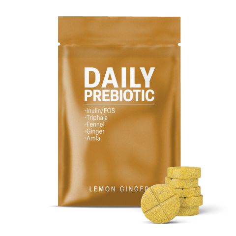 500mg Daily Prebiotic - Lemon Ginger - Thumbnail 2