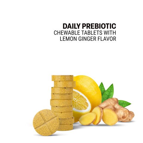 500mg Daily Prebiotic - Lemon Ginger - Thumbnail 4