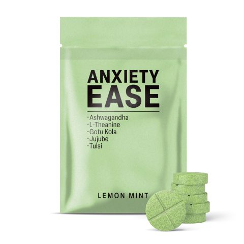 500mg - Anxiety Ease - Lemon Mint - Mood Tablets - Thumbnail 2