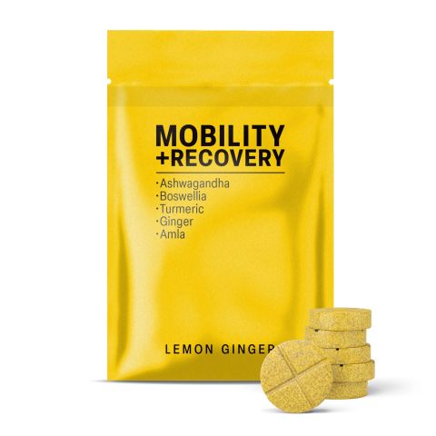 500mg - Mobility + Recovery - Lemon Ginger - Mood Tablets - Thumbnail 2