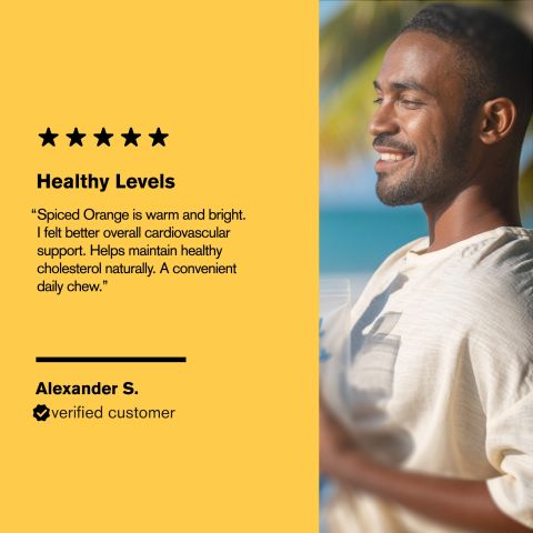 500mg Cholesterol Support - Spiced Orange - Thumbnail 7