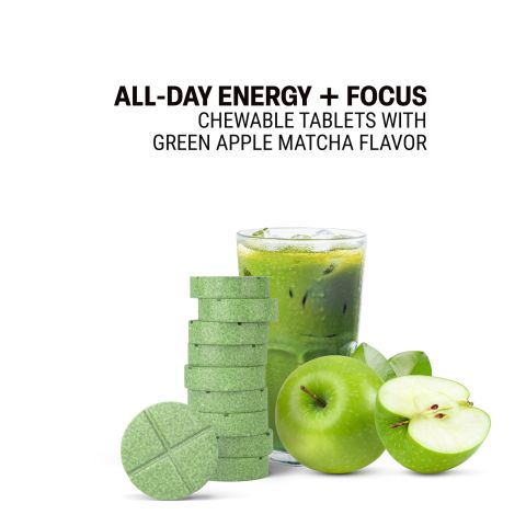 500mg All-Day Energy + Focus - Green Apple Matcha - Thumbnail 4