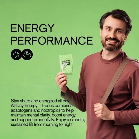 500mg All-Day Energy + Focus - Green Apple Matcha - Thumbnail 6