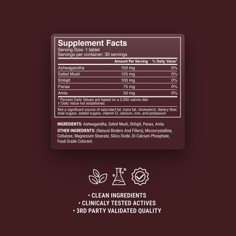 500mg Men's Vitality - Spiced Cherry - Thumbnail 9