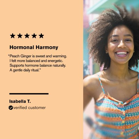 500mg Hormone Balance - Peach Ginger - Thumbnail 7
