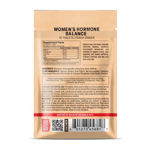 500mg Hormone Balance - Peach Ginger - Thumbnail 8