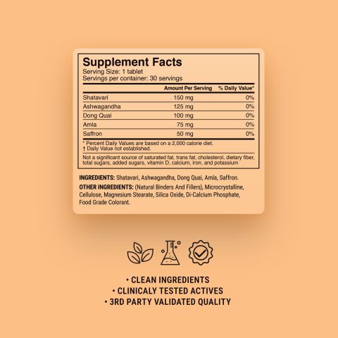 500mg Hormone Balance - Peach Ginger - Thumbnail 9