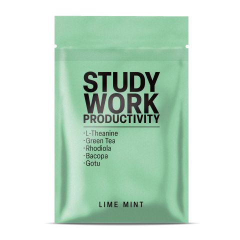 500mg Study Work Productivity - Lime Mint - Thumbnail 3