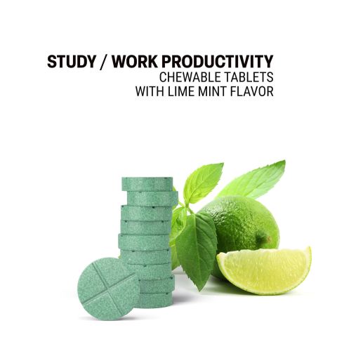 500mg Study Work Productivity - Lime Mint - Thumbnail 4