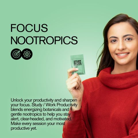 500mg Study Work Productivity - Lime Mint - Thumbnail 6