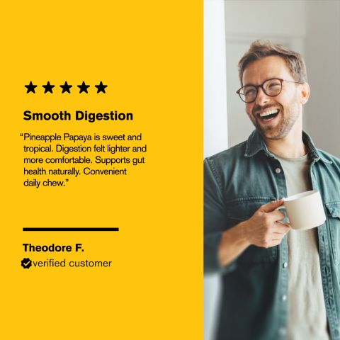 500mg Digestive Enzyme - Pineapple Papaya - Thumbnail 7