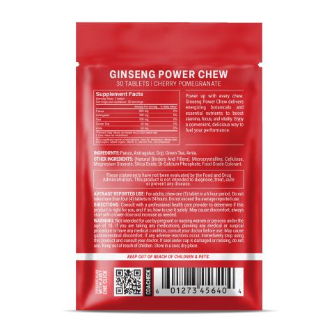 500mg Ginseng Power - Cherry Pomegranate - Thumbnail 8