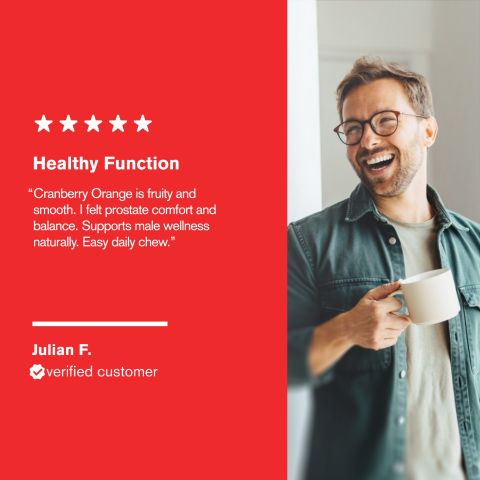 500mg Prostate Support - Cranberry Orange - Thumbnail 7