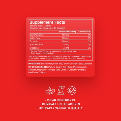 500mg Prostate Support - Cranberry Orange - Thumbnail 9