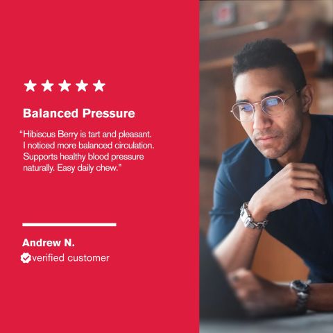 500mg Blood Pressure Support - Hibiscus Berry - Thumbnail 7