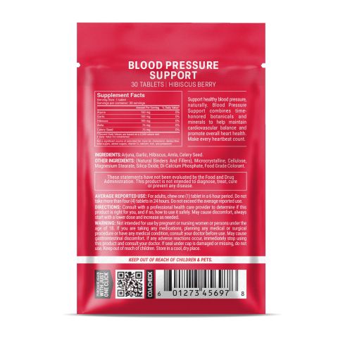500mg Blood Pressure Support - Hibiscus Berry - Thumbnail 8