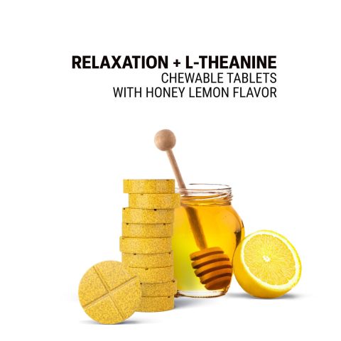 500mg Relaxation + L-Theanine - Lemon Honey - Thumbnail 4