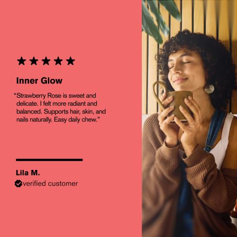 500mg Women's Beauty Tonic - Strawberry Rose - Thumbnail 7