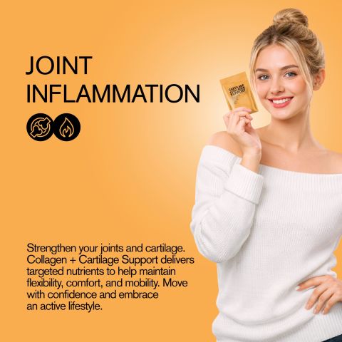 500mg Collagen + Cartilage Support - Orange Peach - Thumbnail 6