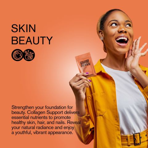 500mg Collagen Support Herbs - Peach Pomegranate - Thumbnail 6