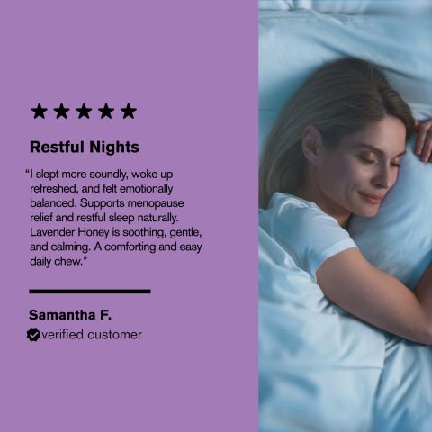 500mg Menopause + Sleep Combo - Lavender Honey - Thumbnail 7