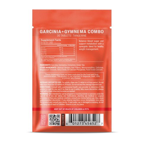 500mg Garcinia + Gymnema Combo - Tangerine - Thumbnail 8