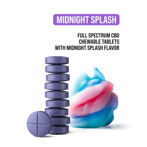 Simply Tabs - Full Spectrum Tablets - Midnight Splash - 200mg - Thumbnail 5