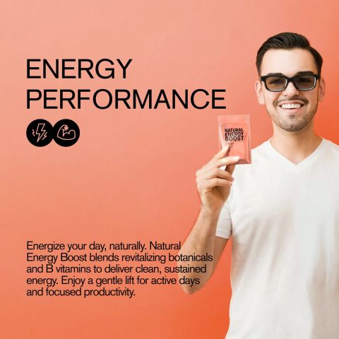 500mg Natural Energy Boost - Citrus Ginger - Thumbnail 6