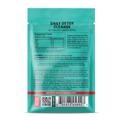 500mg Daily Cleanse - Green Apple - Thumbnail 8
