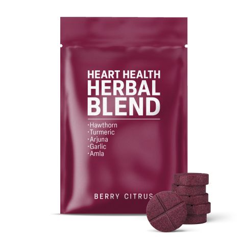 500mg Heart Health Herbal Blend - Berry Citrus - Thumbnail 2