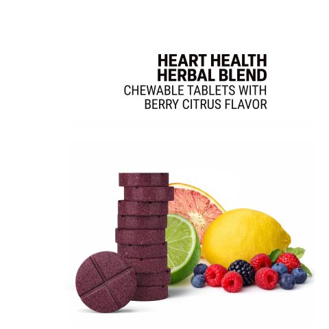 500mg Heart Health Herbal Blend - Berry Citrus - Thumbnail 4