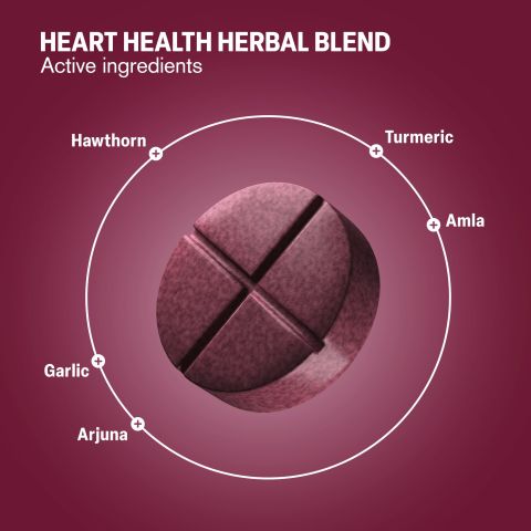 500mg Heart Health Herbal Blend - Berry Citrus - Thumbnail 5