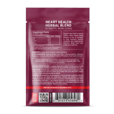 500mg Heart Health Herbal Blend - Berry Citrus - Thumbnail 8