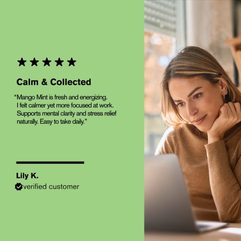 500mg Calm Focus - Matcha Citrus - Thumbnail 7