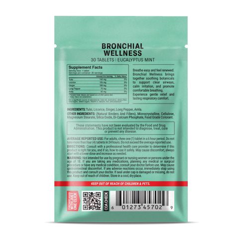 500mg Bronchial Wellness - Eucalyptus Mint - Thumbnail 8