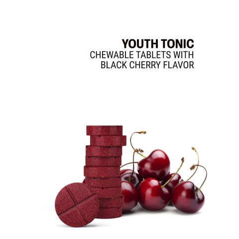 500mg Anti-Aging Youth Tonic - Black Cherry - Thumbnail 4
