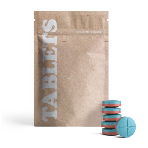 150mg Mitragynine & 7-Hydroxy Tablets - Blue Razz + Strawberry - Thumbnail 2