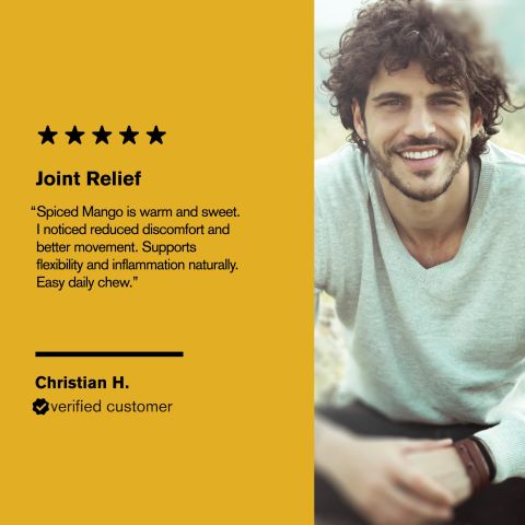 500mg Ginger + Boswellia - Spiced Mango - Thumbnail 7