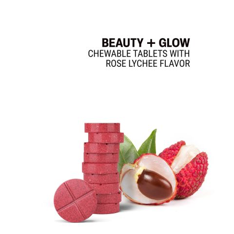 500mg Beauty + Glow - Rose Lychee - Thumbnail 4