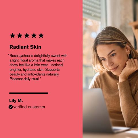 500mg Beauty + Glow - Rose Lychee - Thumbnail 7