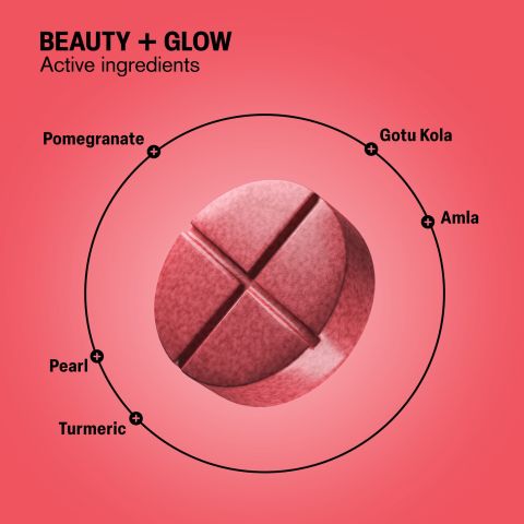 500mg - Beauty + Glow - Rose Lychee - Mood Tablets - Thumbnail 5