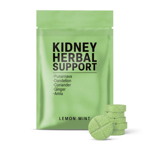 500mg Kidney Herbal Support - Lemon Mint - Thumbnail 2