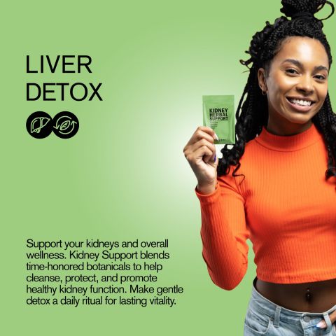500mg Kidney Herbal Support - Lemon Mint - Thumbnail 6