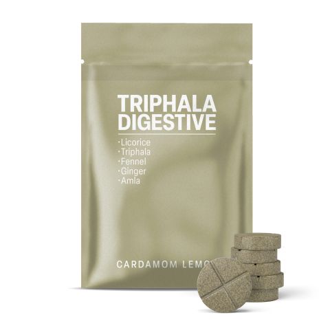 500mg Triphala Digestive - Cardamom Lemon - Thumbnail 2