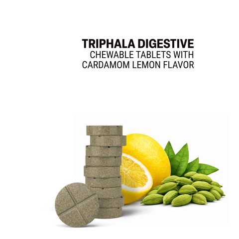 500mg Triphala Digestive - Cardamom Lemon - Thumbnail 4