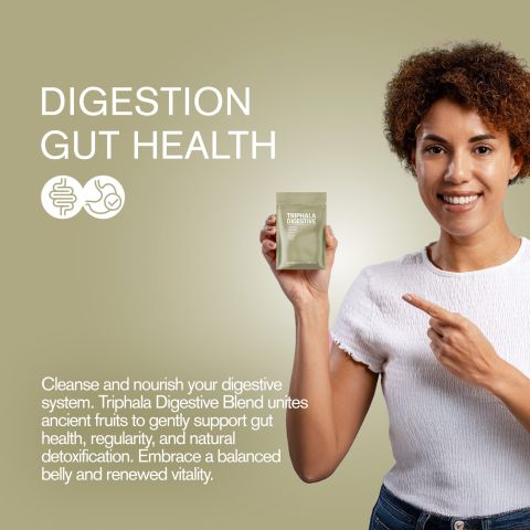 500mg Triphala Digestive - Cardamom Lemon - Thumbnail 6