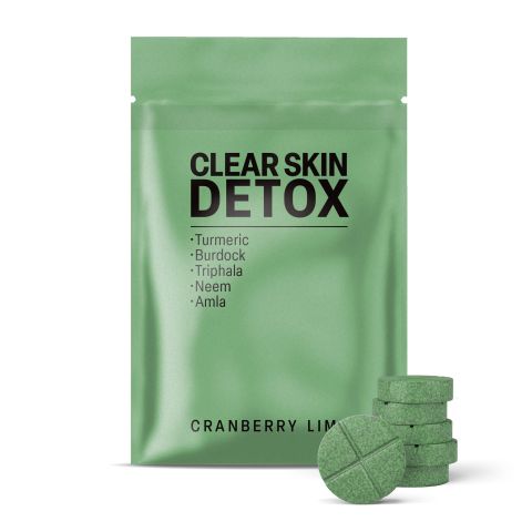 500mg Clear Skin Detox - Cranberry Lime - Thumbnail 2