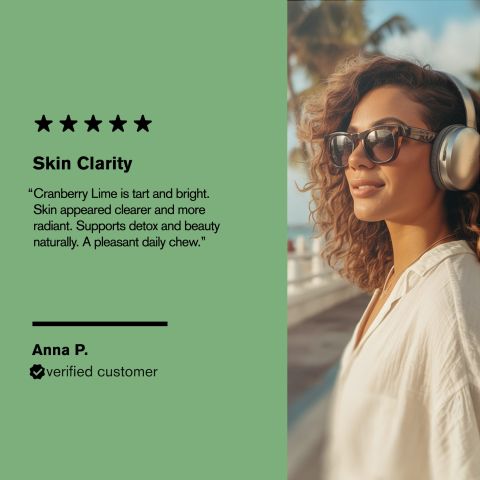 500mg Clear Skin Detox - Cranberry Lime - Thumbnail 7